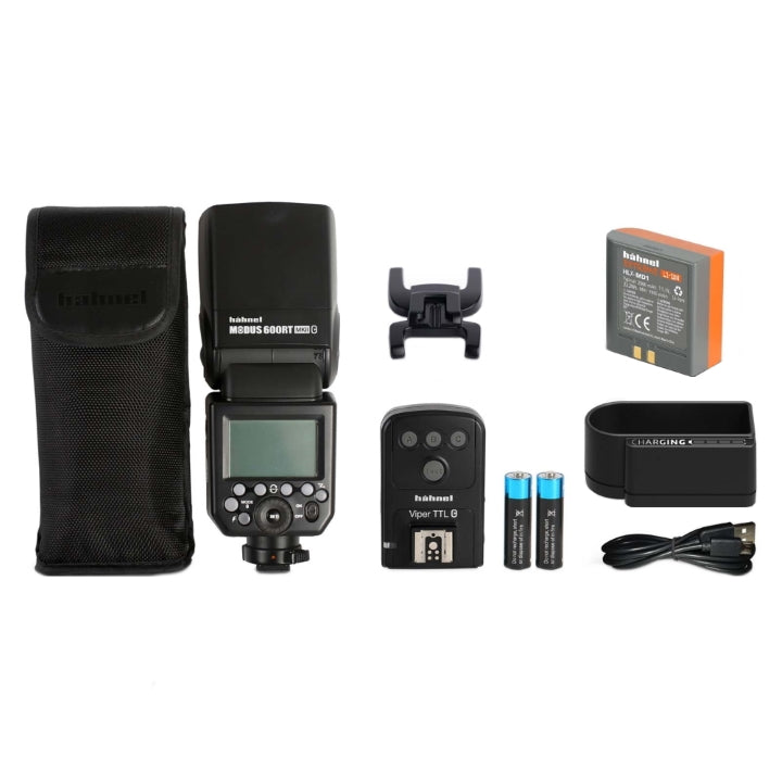 Hahnel Modus 600RT MKII SpLite Wireless Kit Fuji with FREE FREE Clamp and Light Effects