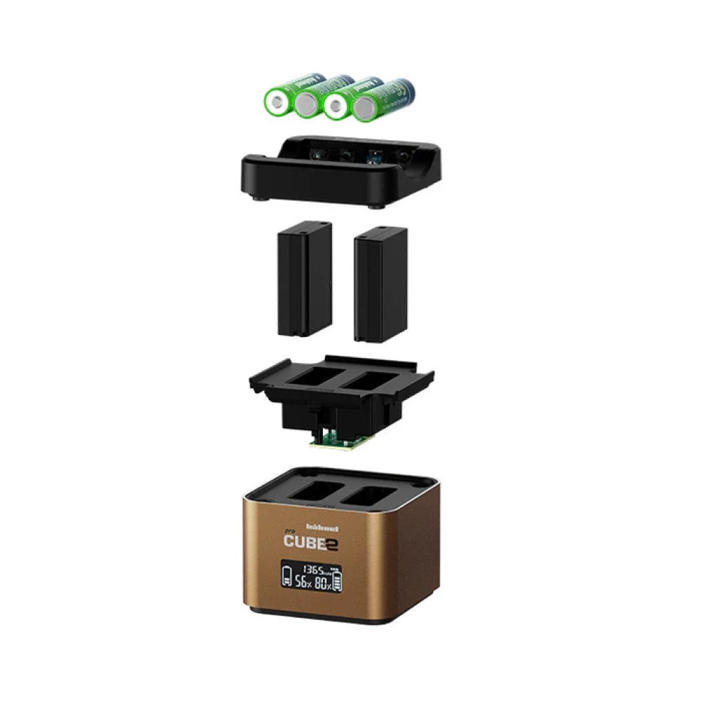 HAHNEL - proCUBE 2 Charger- Olympus EOL 