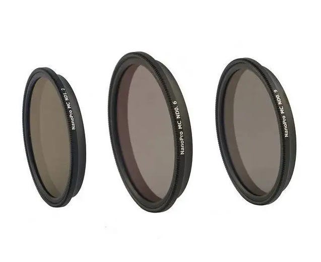 Haida Kit ND Filter DJI Inspire 1 Osmo Lenses ND0.6 0.9 1.2 Optical Glass Multi