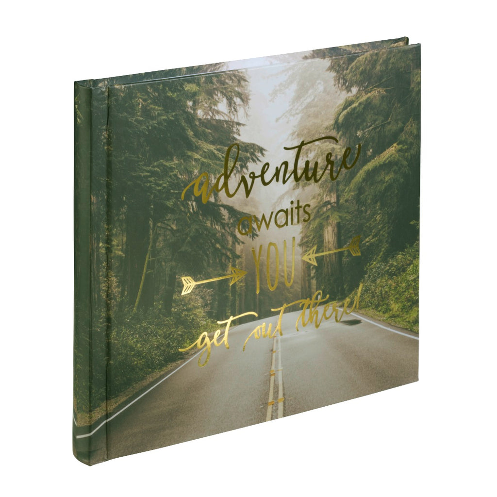 Highway Bookbound Dry Mount By Hama 180x180x2.1 White Page Photo Album - 30 page