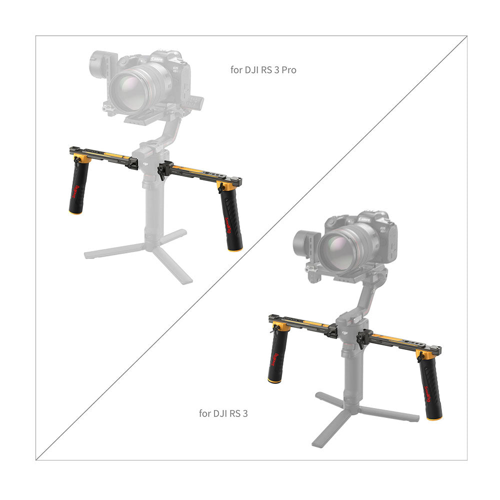 SmallRig Dual Handgrip for DJI RS 2 / RSC 2 / RS 3 / RS 3 Pro / RS 4 / RS 4 Pro (BumbleBee)