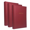 Havana Slip-in 4x6 - 300 Photo - Red - 3 Pack Album Bundle