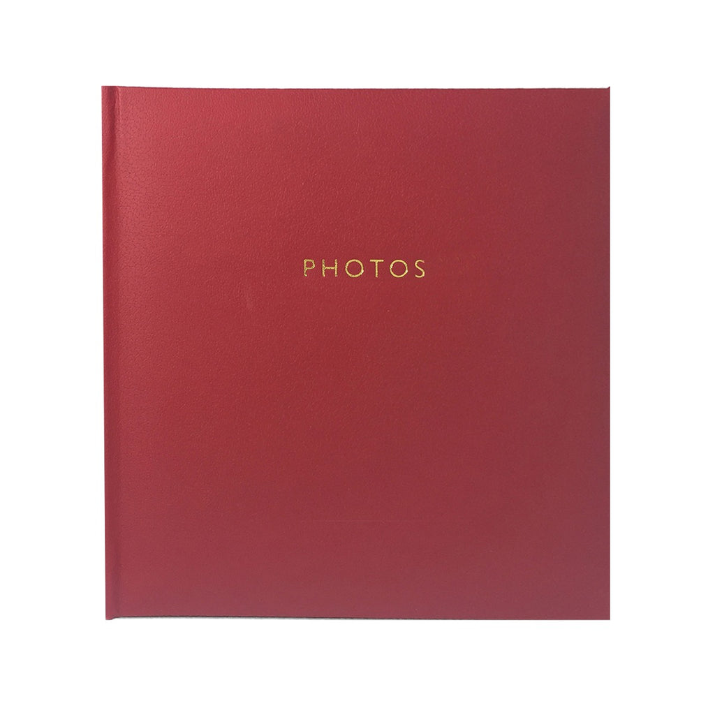 Havana Slip-in 4x6" 500 Photo Red Album