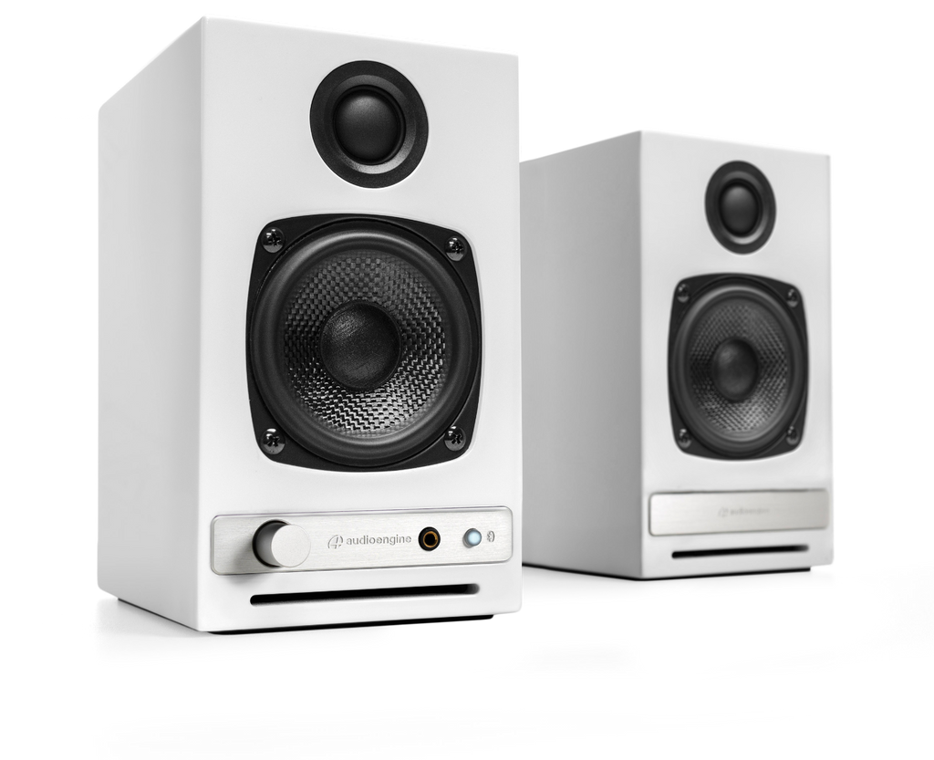 Audioengine HD3 Premium Wireless Speakers - Gloss White