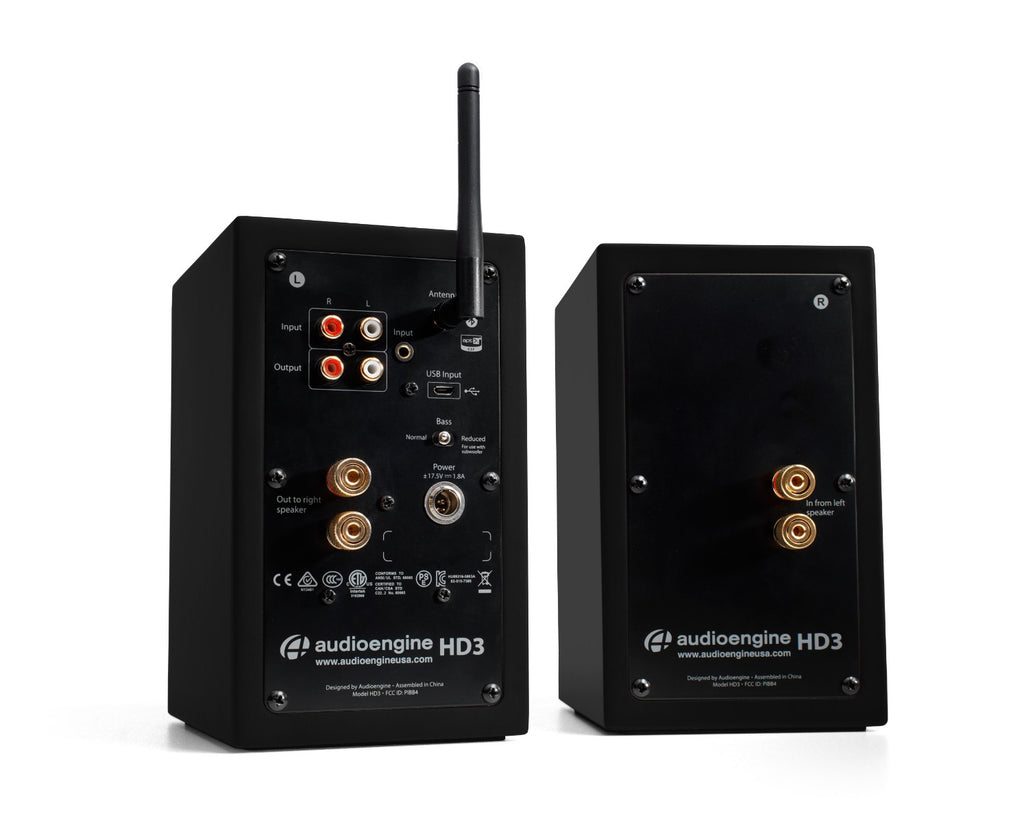 Audioengine HD3 Premium Wireless Speakers - Satin Black