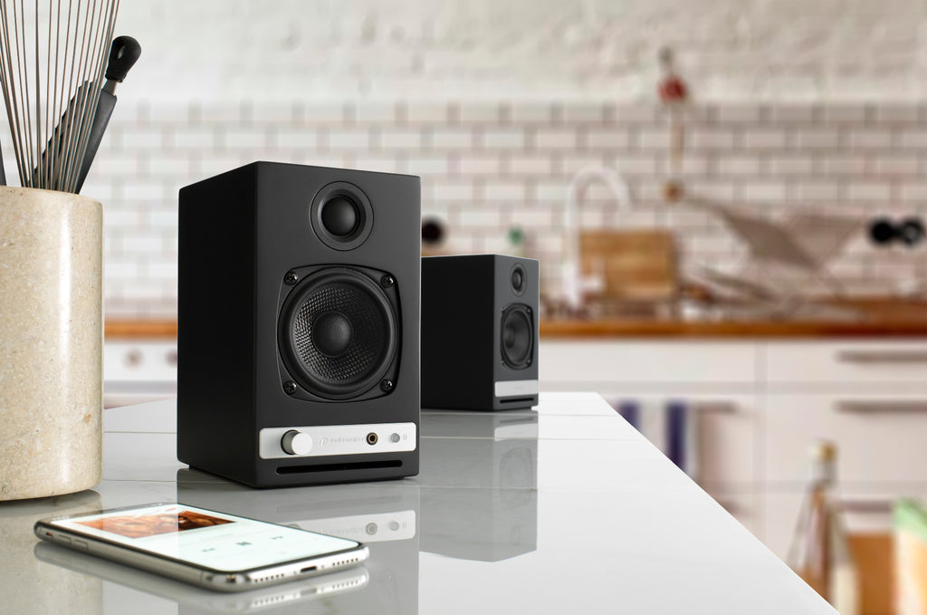 Audioengine HD3 Premium Wireless Speakers - Satin Black