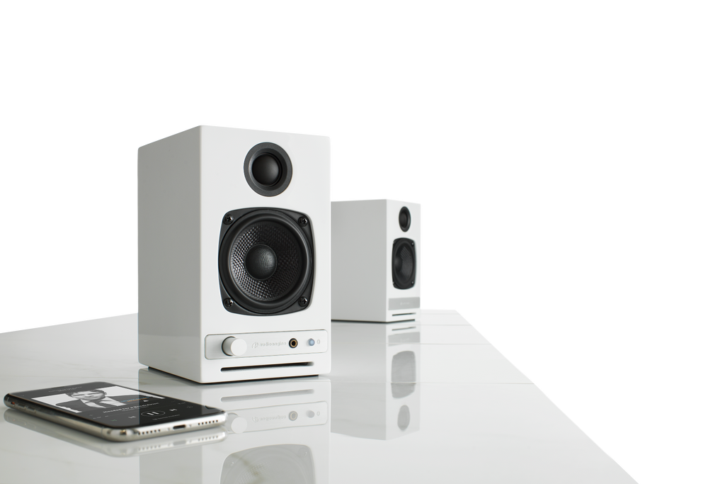 Audioengine HD3 Premium Wireless Speakers - Gloss White