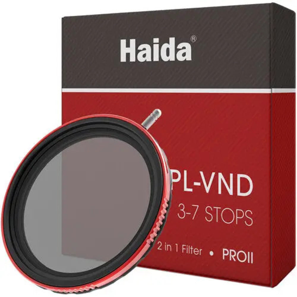 Haida 77mm PROII Circular Polariser and Variable ND Filter (3-7 Stops)