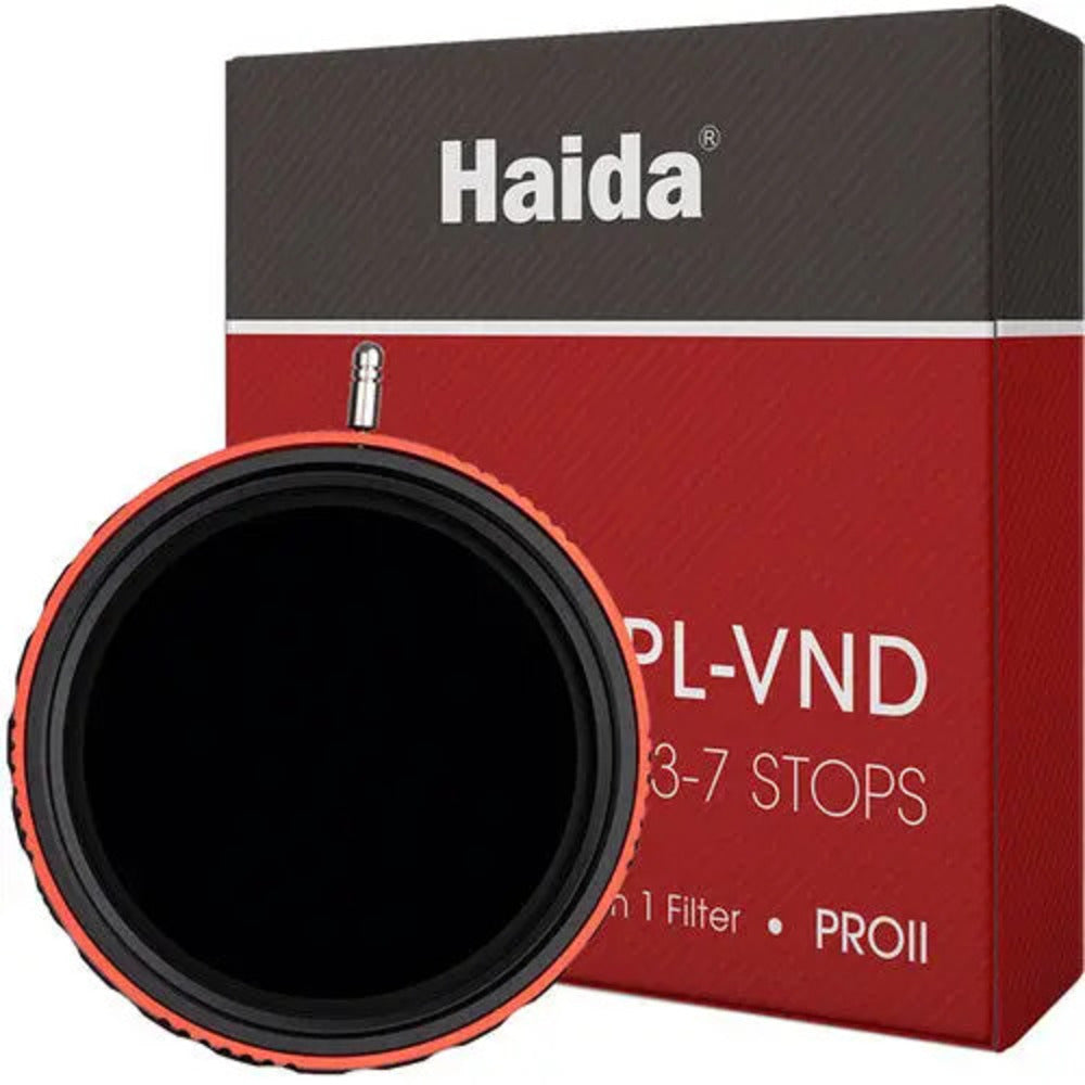 Haida 77mm PROII Circular Polariser and Variable ND Filter (3-7 Stops)