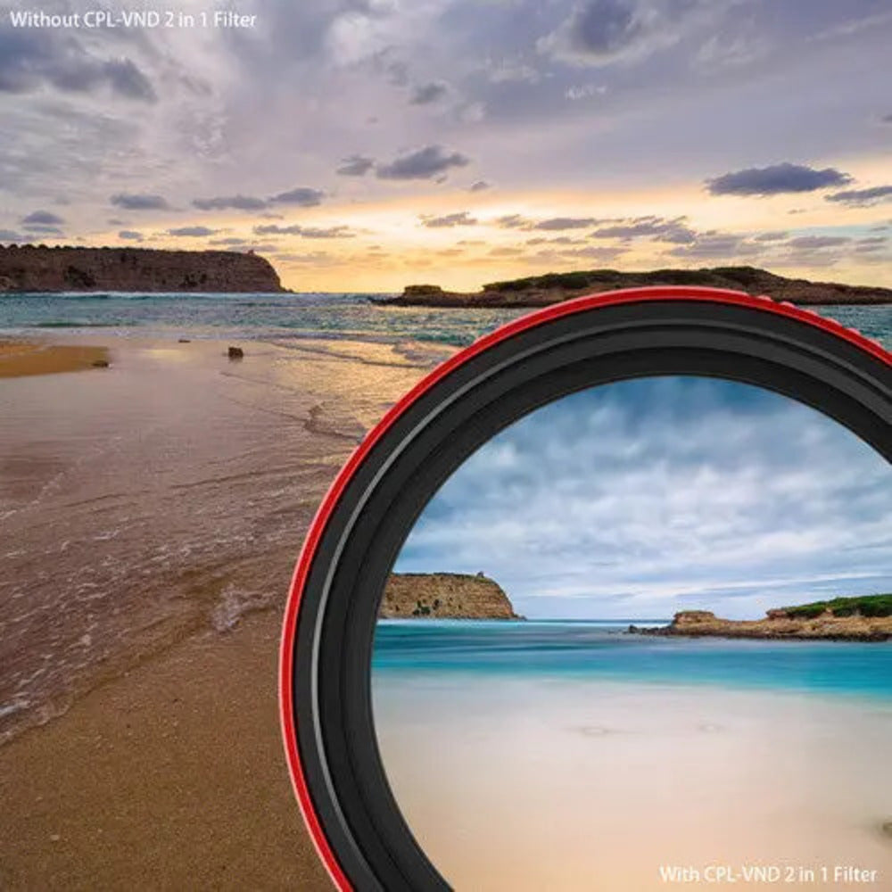 Haida 77mm PROII Circular Polariser and Variable ND Filter (3-7 Stops)
