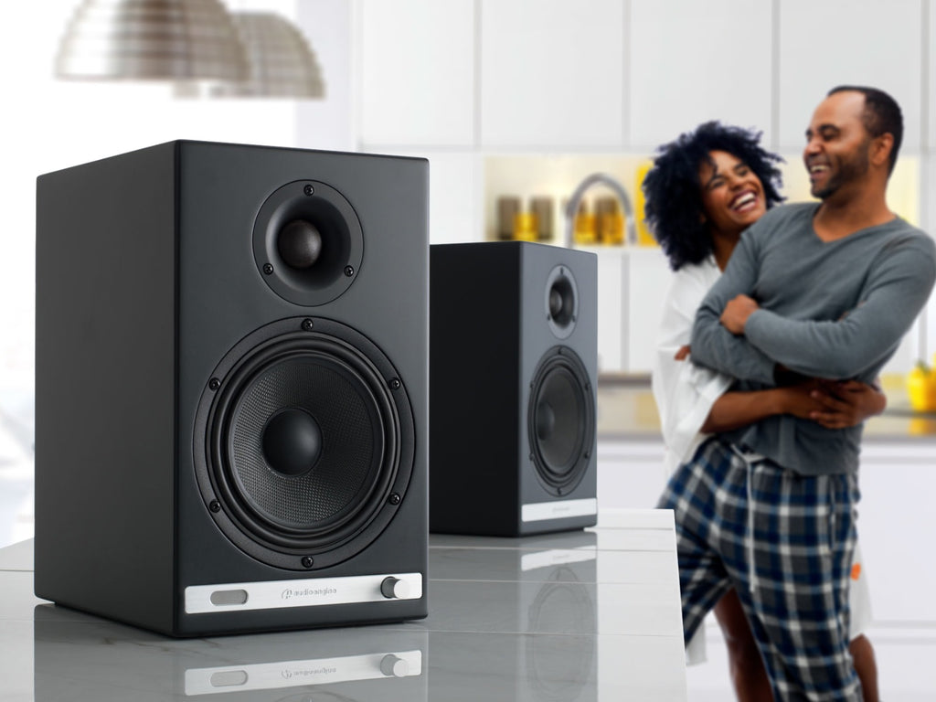Audioengine HD6 Powered Speakers - Satin Black