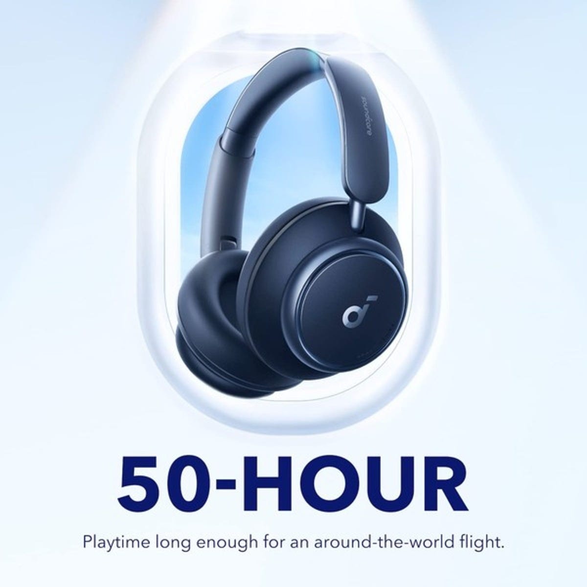 Anker Soundcore Space Q45 Noise Cancelling Wireless Headphones (Blue)