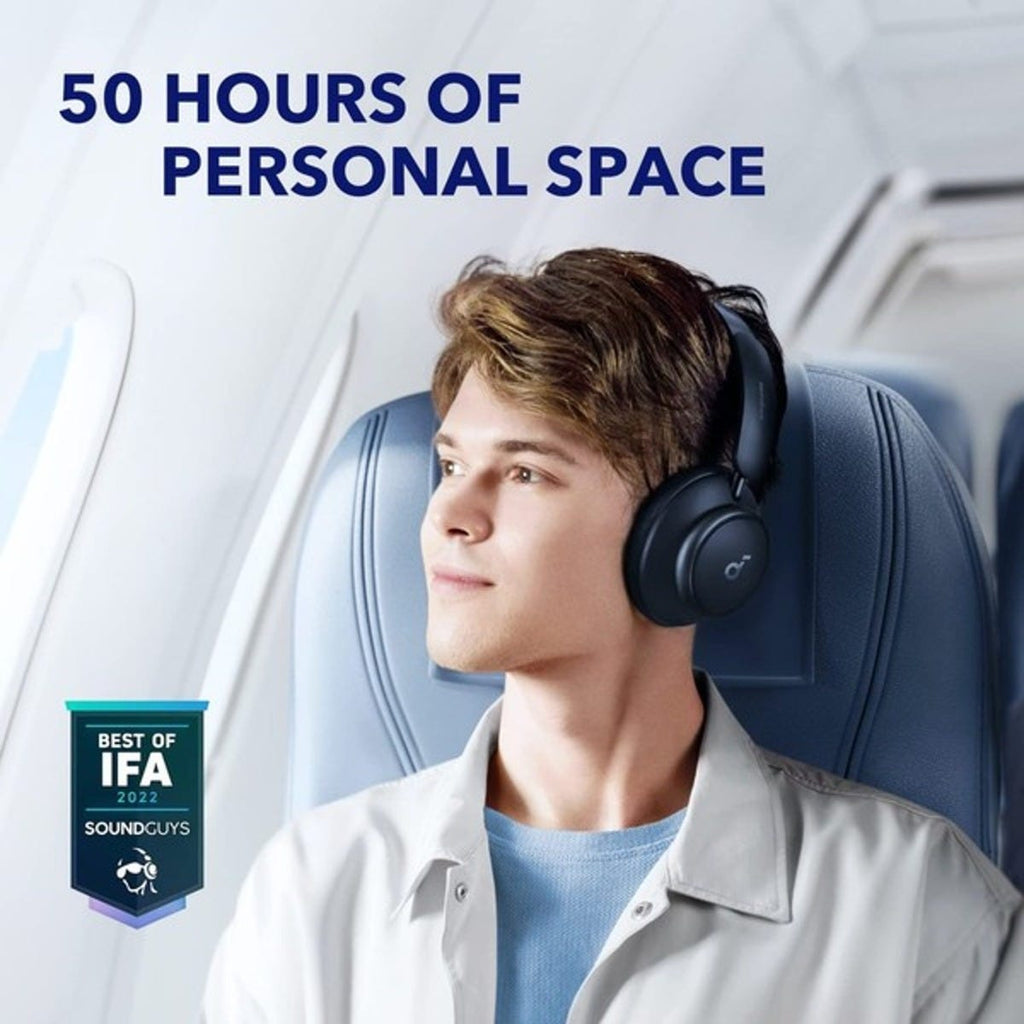 Anker Soundcore Space Q45 Noise Cancelling Wireless Headphones (Blue)