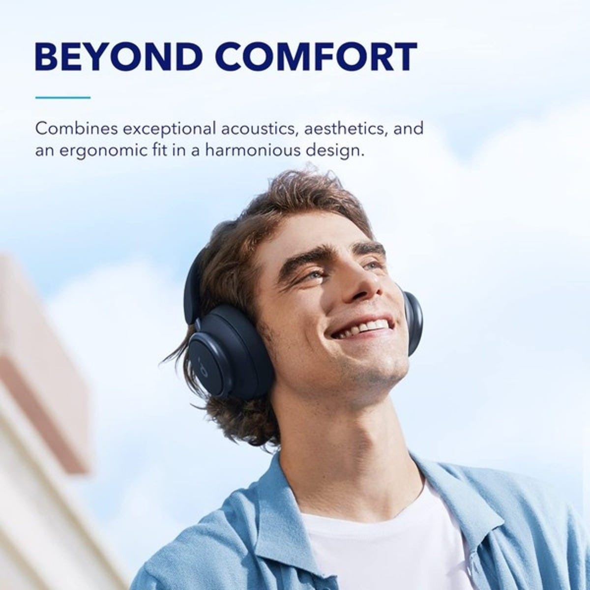 Anker Soundcore Space Q45 Noise Cancelling Wireless Headphones (Blue)