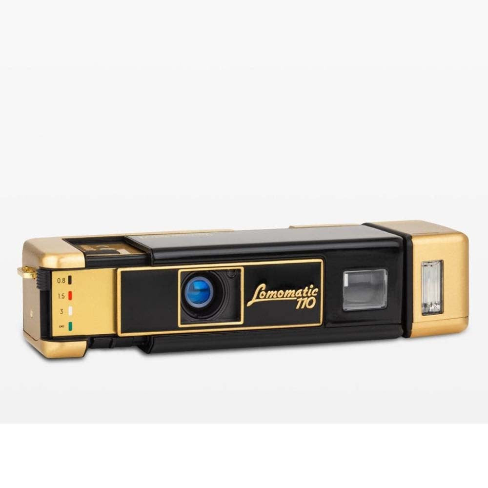 Open Box Lomography Lomomatic 110 Camera and Flash Bellagio Edition