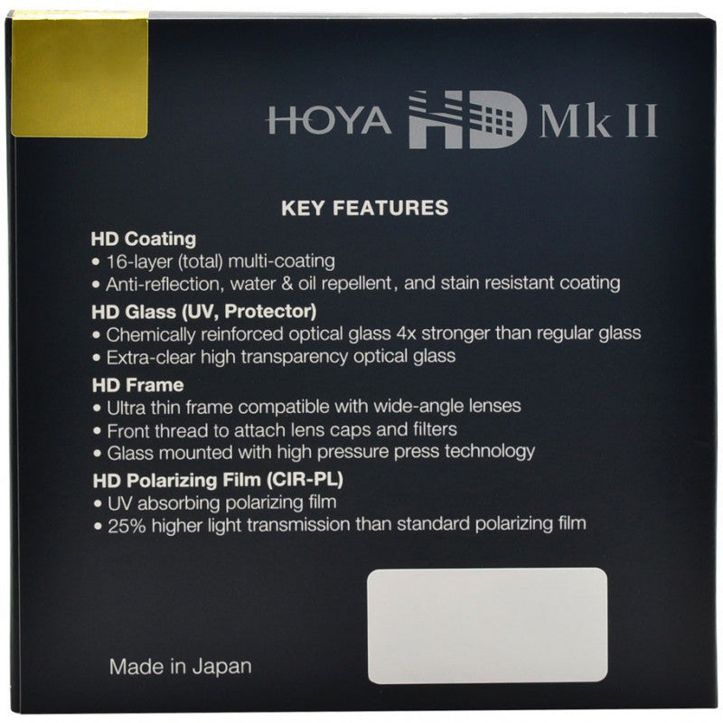 Hoya 58mm HD MkII CIR-PL Filter