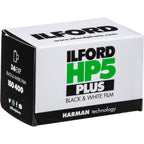 Ilford HP5+ Black & White Negative 35mm Roll Film