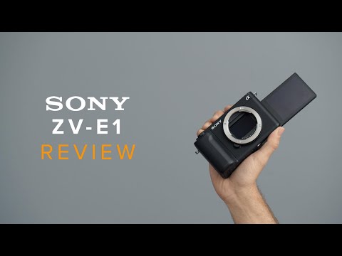 Sony ZV-E1 Vlog Camera - Black