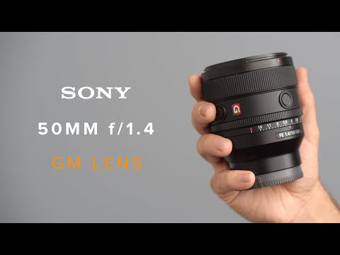 Sony FE 50mm f/1.4 GM Lens