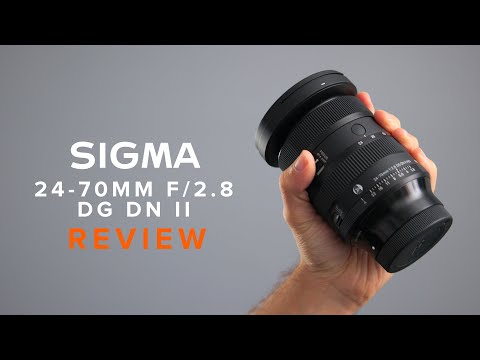 Sigma 24-70mm f/2.8 DG DN II Art Lens for Sony E-Mount