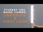 ZHIYUN FIVERAY V60 LED Portable Bi-Colour Light Stick (Black)
