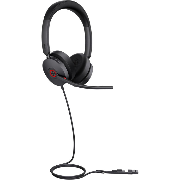 Yealink UH48 MS Stereo Noise Cancelling USB-C/A Wired Headset