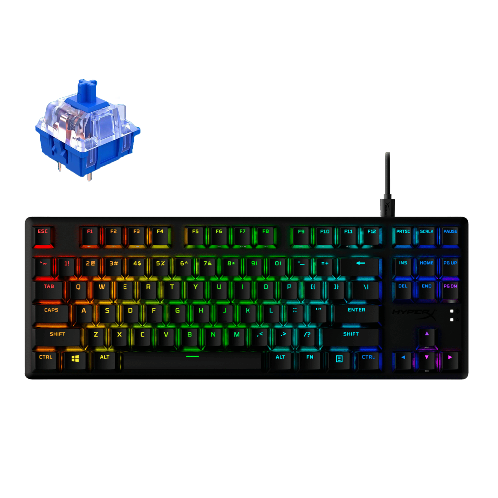 HyperX Alloy Origins PBT TKL Mechanical Gaming Keyboard (HX Blue Switch)