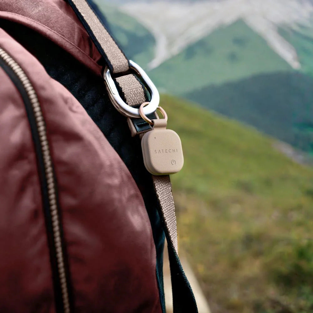 Satechi Vegan-Leather FindAll Keychain (Desert Rose) 