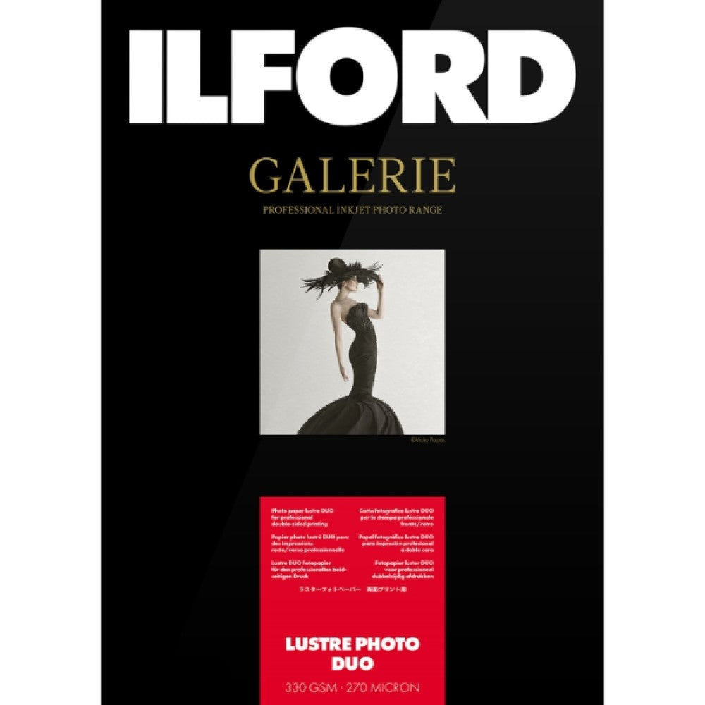 Ilford Galerie Lustre Photo Duo 330gsm A3 25 Sheets