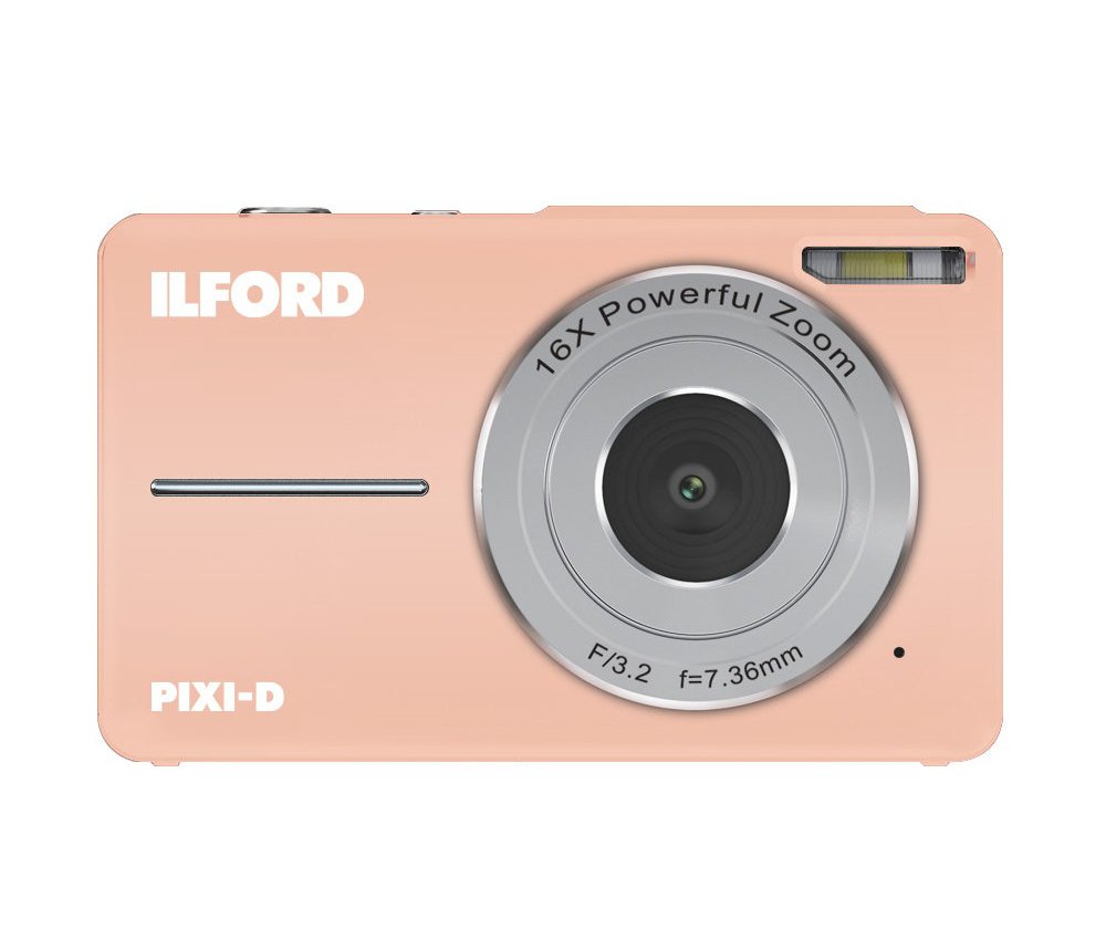 Ilford PIXI-D Compact Digital Camera - Pink 