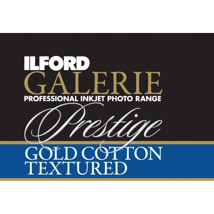 Ilford Galerie Gold Cotton Textured (330gsm) 50x50' (127cmx15.0m) Roll GPGCT