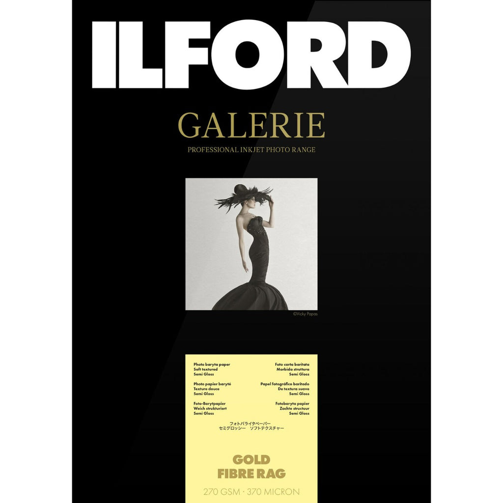 Ilford Galerie Gold Fibre Rag A3+ 25 Sheets