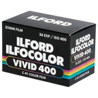 Ilford ILFOCOLOR 400 VIVID 35mm Colour Film - 36 Exposures