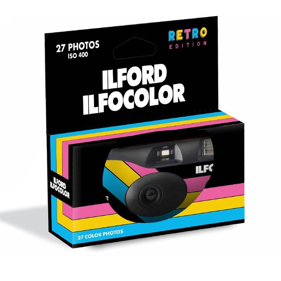 ILFORD Ilfocolor Single Use Camera Retro Edition