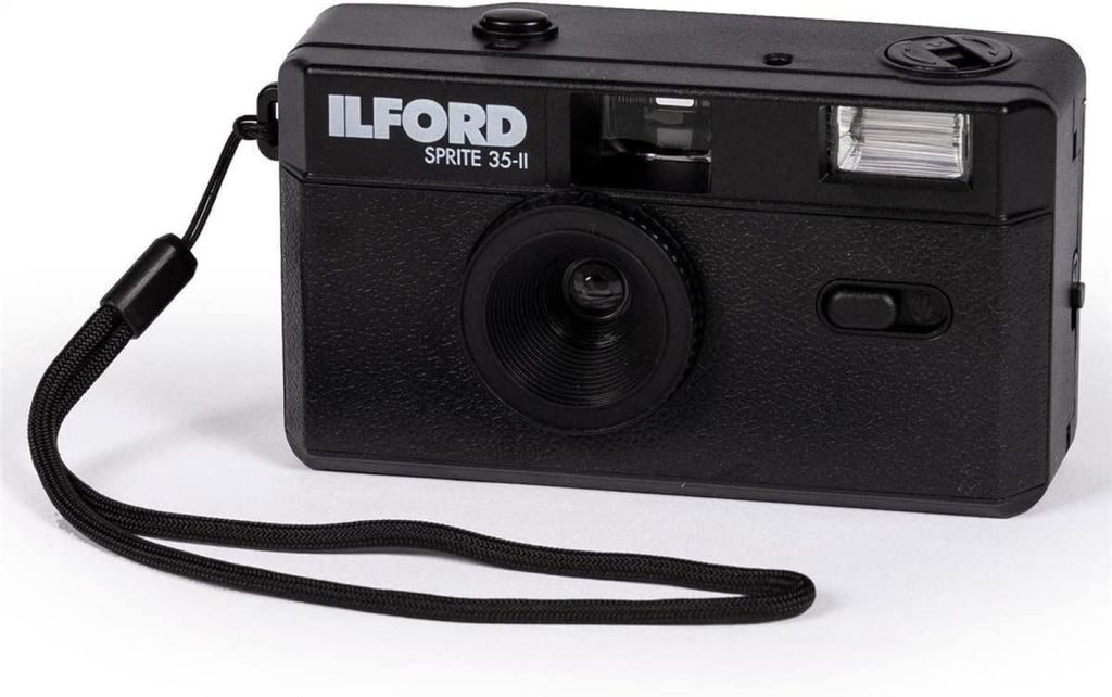 Ilford Sprite 35-II Camera - Black with Ilfocolor 400 Plus Film 24 exp