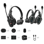 Hollyland Solidcom C1 Pro-3S Full-Duplex Wireless Intercom System with 3 Headsets