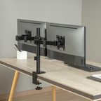 Brateck Dual-Monitor Steel Articulating Monitor Mount