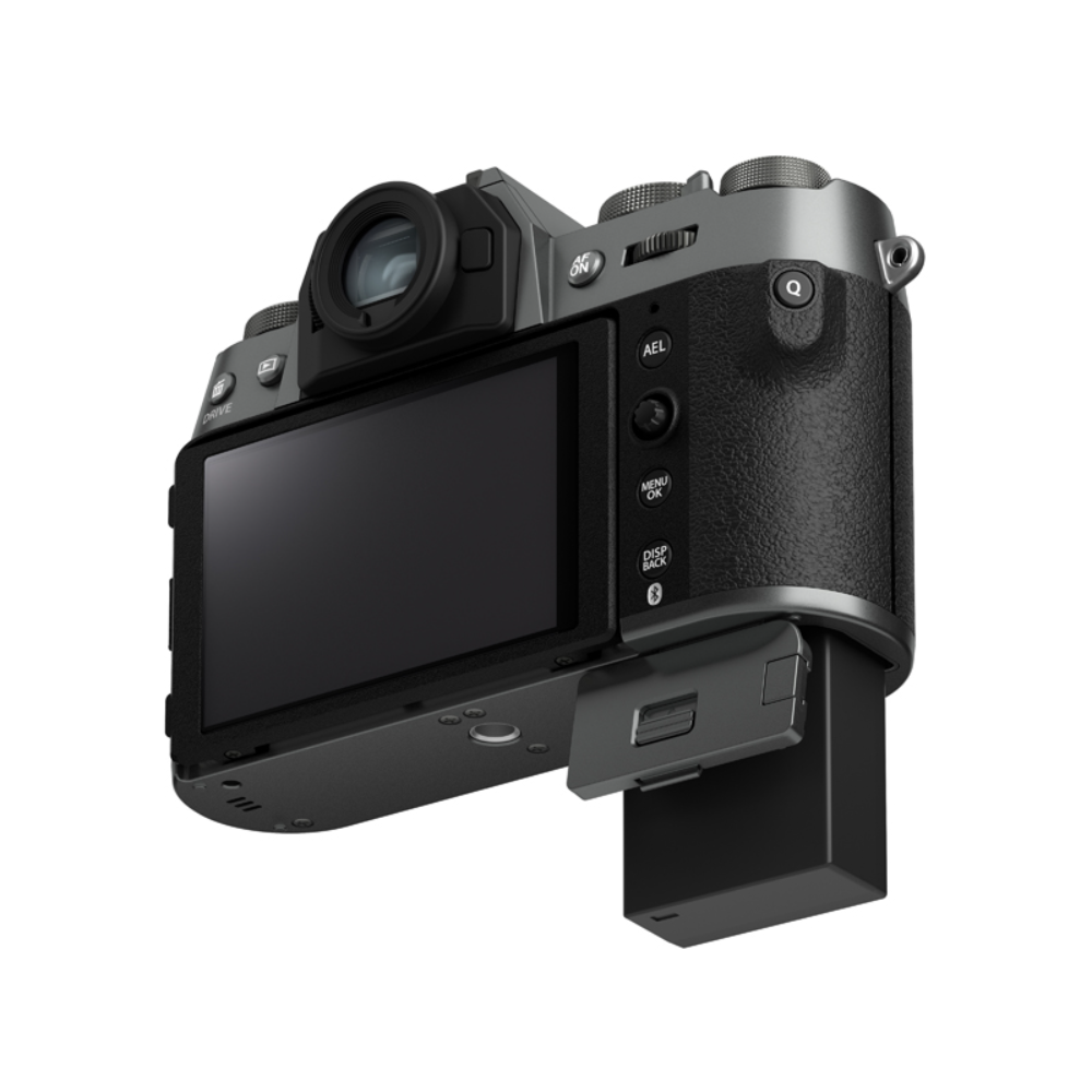 Fujifilm X-T50 - Charcoal Silver Mirrorless Camera with XC 15-45mm Lens