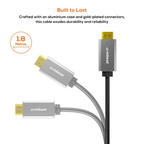 Mbeat Tough Link 1.8m HDMI to DVI Cable