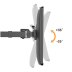  Brateck Quad Monitors Affordable Steel Articulating Monitor Arm
