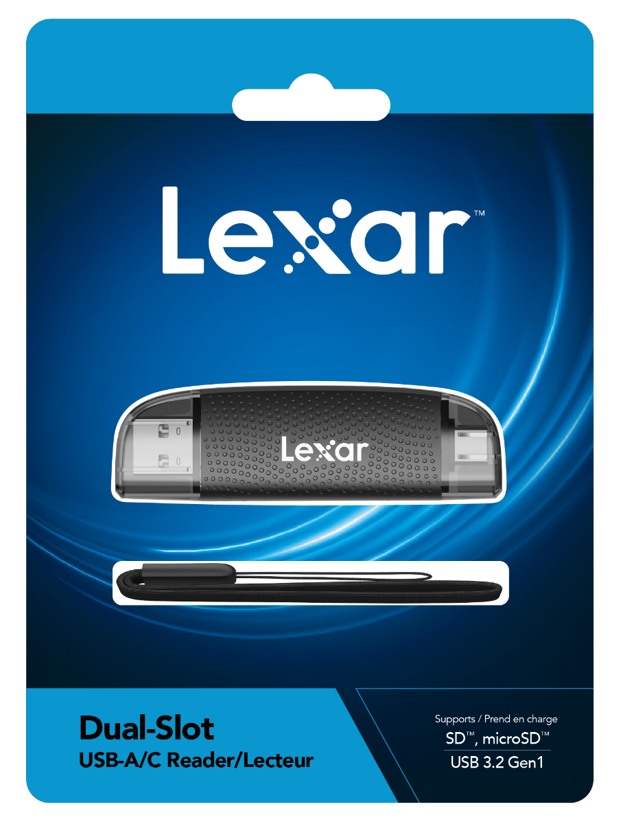 Lexar Dual-Slot USB-A/C Reader