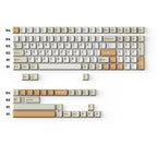Keychron Cherry Double-Shot PBT Keycaps (Camel) (Full Set 218 Keys)
