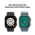 Apple Watch Ultra 3 49mm Black Titanium Case GPS + Cellular Black Alpine Loop (Medium)