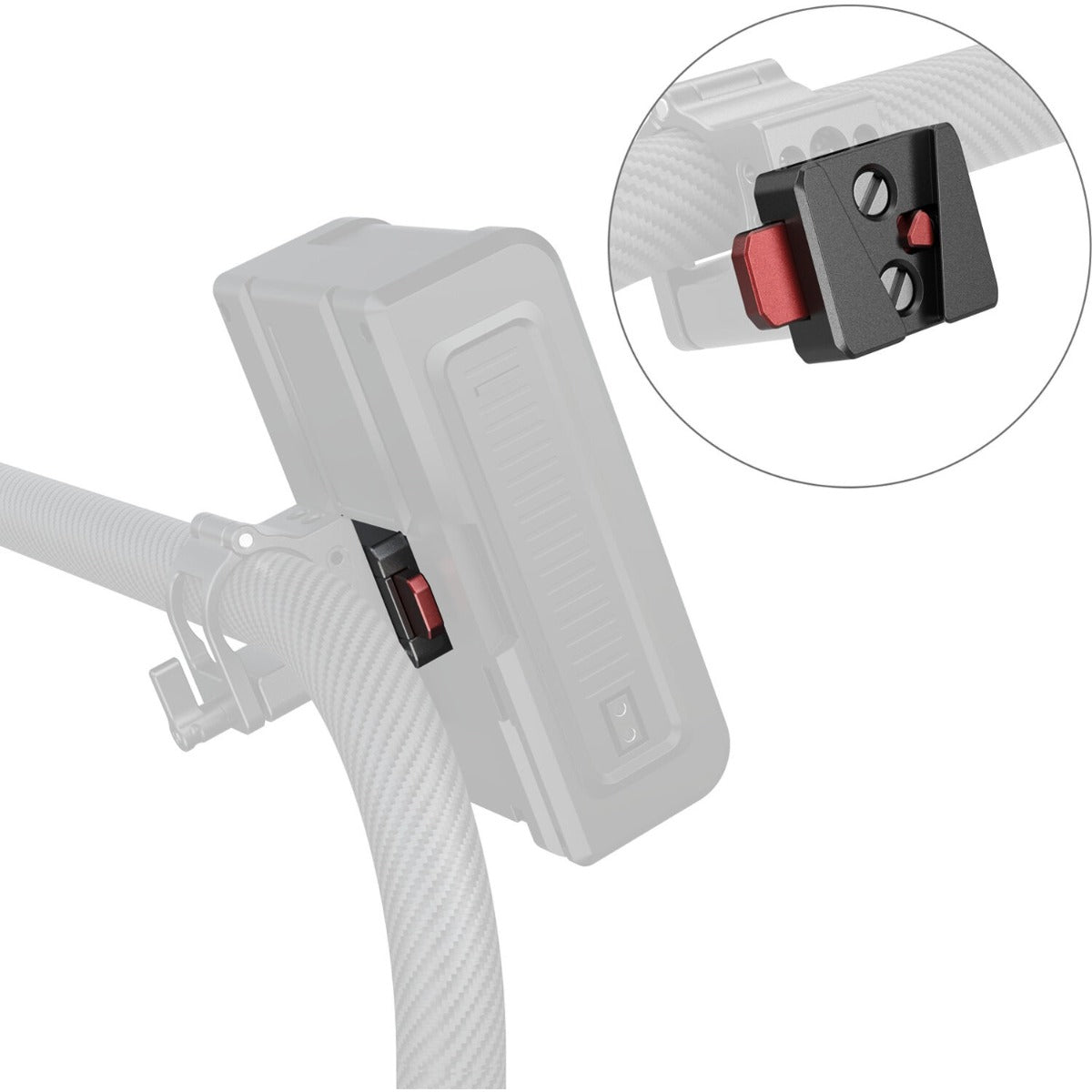 SmallRig Quick Release V-Lock Mount Plate Kit 6021