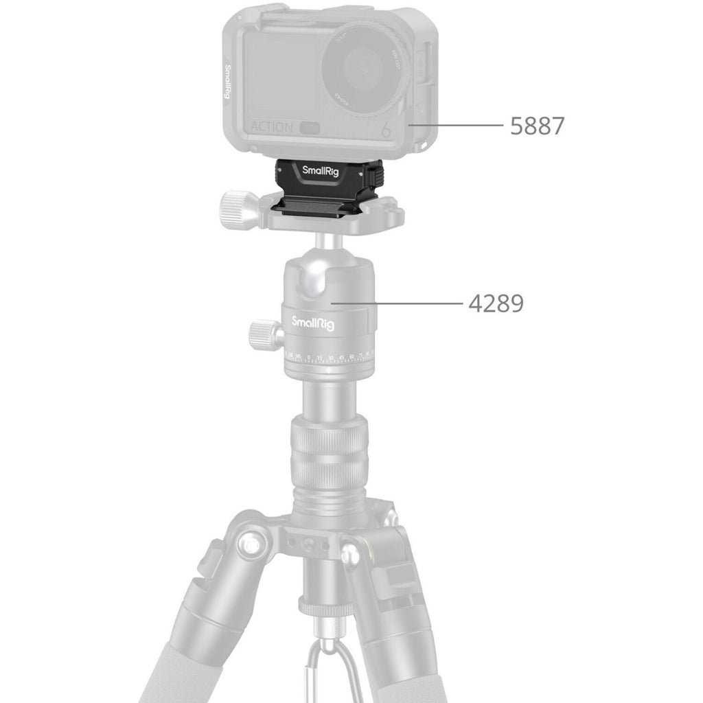 SmallRig Bidirectional Attachable Mount to Arca-Swiss Adapter for DJI Osmo Series