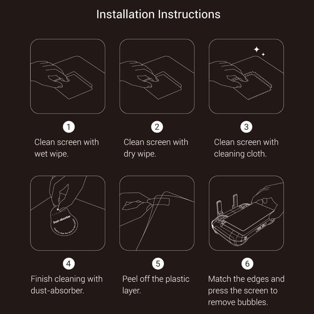 SmallRig HD Screen Protector for DJI RC Pro 2 5982