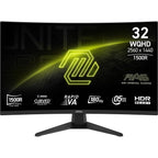 MSI MAG 321CQF E18 31.5" QHD 180Hz Curved Gaming Monitor