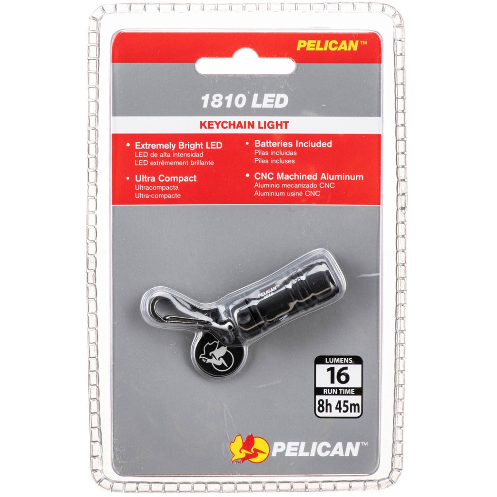 Pelican 1810 Keychain Torch - Black