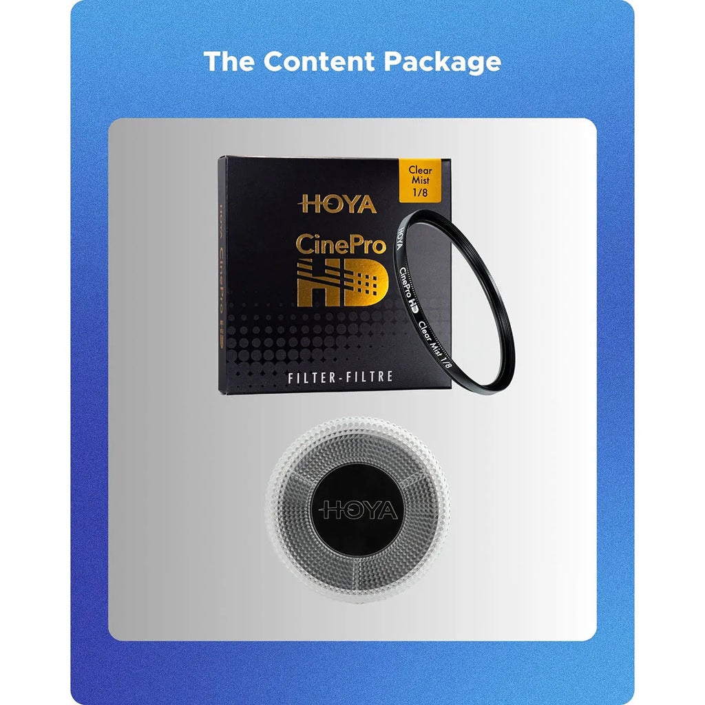 HOYA 67mm CineProHD Clear Mist 1/8 Filter 
