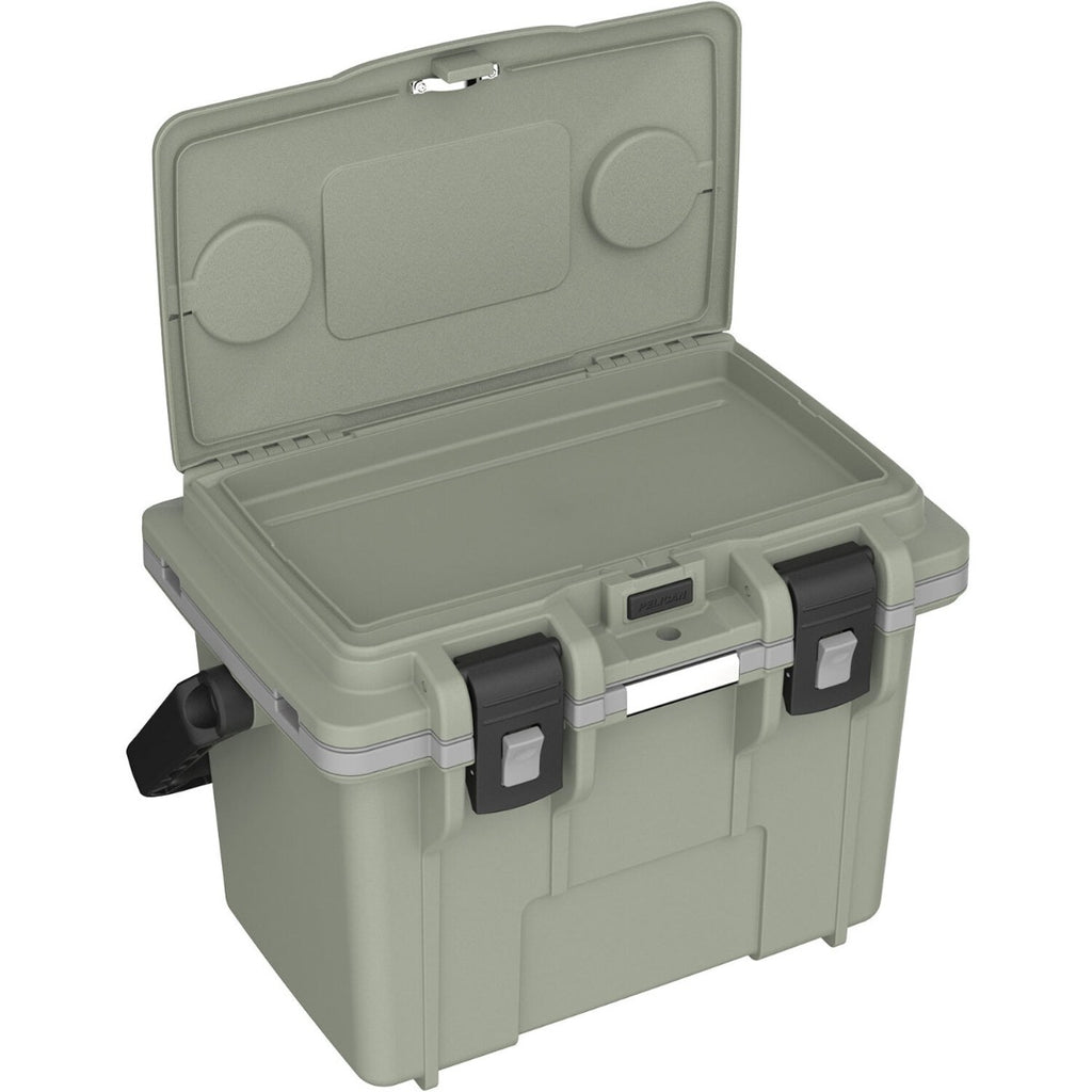 Pelican 14QT Personal Cooler - Sage - Gray 